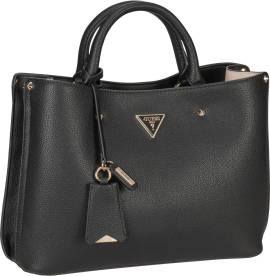 Guess Meridian Girlfriend Satchel  in Schwarz (8.3 Liter), Handtasche von Guess