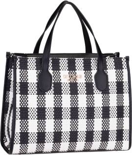 Guess Silvana GG 65220  in Black Multi (11.7 Liter), Handtasche von Guess