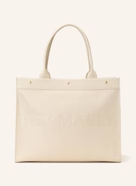 Hey Marly Shopper Classy Signature Bag beige von HEY MARLY