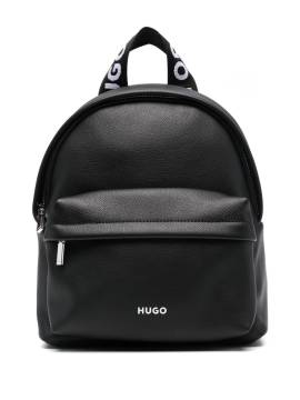 HUGO Rucksack mit Logo-Stempel - Schwarz von HUGO