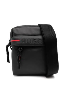 HUGO Umhängetasche mit Logo-Prägung - Schwarz von HUGO