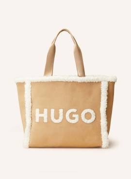 Hugo Shopper Becky Mit Kunstfell beige von HUGO