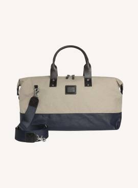 Hackett London Reisetasche Jackson Holdall weiss von Hackett London