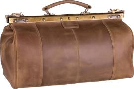 Harold's Antic 1946 Arzttasche  in Braun (27.7 Liter), Handtasche von Harolds