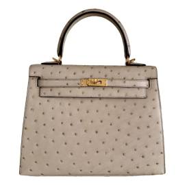 Hermès Kelly 25 Vogelstrauß Handtaschen von Hermès