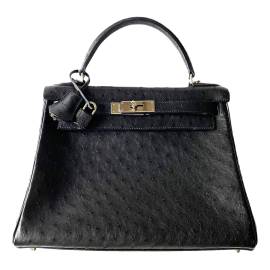 Hermès Kelly 28 Vogelstrauß Handtaschen von Hermès