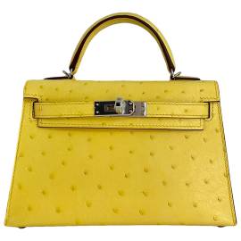Hermès Kelly Mini Vogelstrauß Handtaschen von Hermès