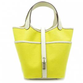 Hermès Picotin Segeltuch Handtaschen von Hermès