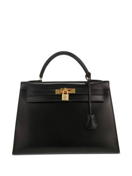 Hermès Pre-Owned 1991 Kelly Handtasche 32cm - Schwarz von Hermès