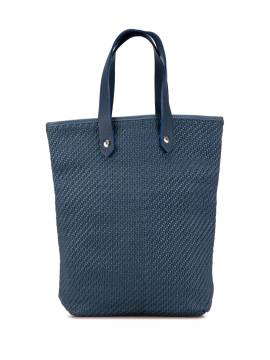 Hermès Pre-Owned 2000-2010 gewebte Ahmedabad PM Handtasche - Blau von Hermès