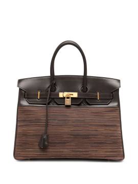 Hermès Pre-Owned 2004 pre-owned Birkin Vibrato Handtasche 35cm - Braun von Hermès