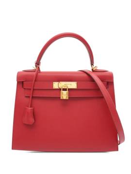 Hermès Pre-Owned 2007 Epsom Kelly II Sellier Satchel-Tasche 28cm - Rot von Hermès