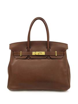 Hermès Pre-Owned 2008 Evergrain Birkin Retourne Handtasche 30cm - Braun von Hermès