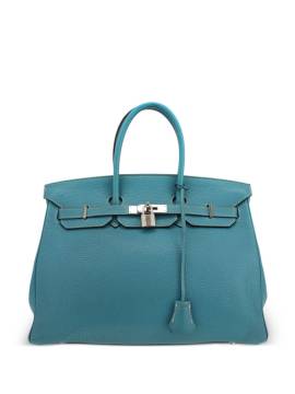 Hermès Pre-Owned 2010 Birkin 35 Handtasche - Blau von Hermès