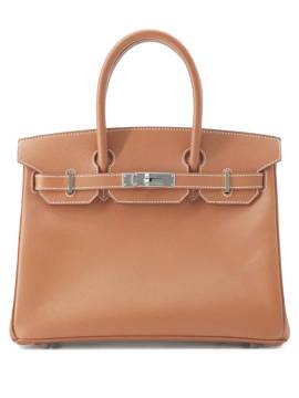 Hermès Pre-Owned 2010 Epsom Birkin Retourne Handtasche 30cm - Braun von Hermès