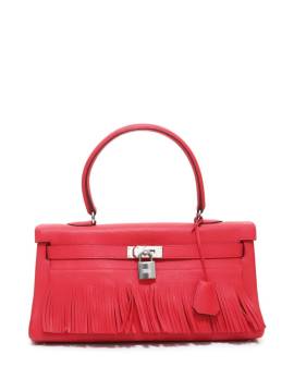 Hermès Pre-Owned 2010 Kelly Handtasche mit Fransen - Rot von Hermès