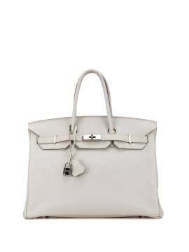 Hermès Pre-Owned 2010 Togo Birkin Retourne Handtasche 35cm - Grau von Hermès