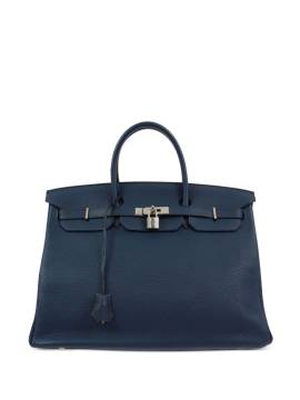 Hermès Pre-Owned 2010 pre-owned Birkin Handtasche 40cm - Blau von Hermès