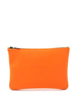 Hermès Pre-Owned 2010s Neobain MM Clutch - Orange von Hermès