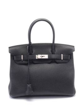 Hermès Pre-Owned 2012 Birkin Handtasche 30cm - Schwarz von Hermès