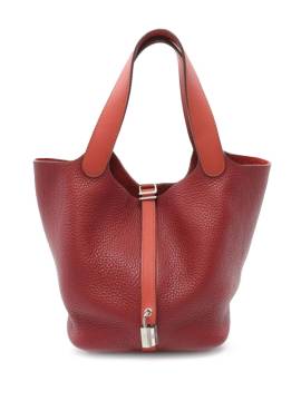 Hermès Pre-Owned 2012 Clemence Picotin Lock Handtasche 22cm - Rot von Hermès