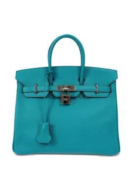 Hermès Pre-Owned 2012 Birkin 25 Handtasche - Blau von Hermès