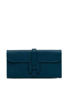 Hermès Pre-Owned 2013 pre-owned Hermes Epsom Jige Elan Clutch 29cm - Blau von Hermès