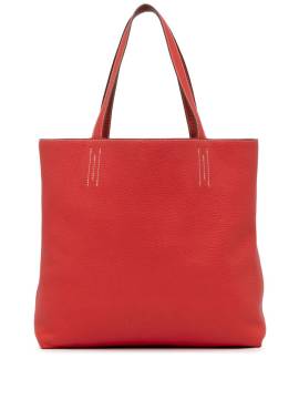 Hermès Pre-Owned 2014 Clemence Double Sens Tote Bag 36cm - Rot von Hermès