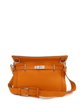 Hermès Pre-Owned 2014 Taurillon Clemence Jypsiere Umhängetasche 34cm - Orange von Hermès