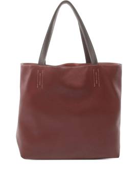 Hermès Pre-Owned 2015 Clemence Double Sens Tote Bag 45cm - Rot von Hermès