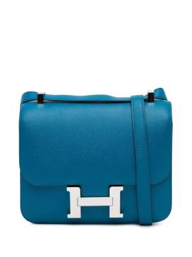 Hermès Pre-Owned 2016 Epsom Constance Umhängetasche 24cm - Blau von Hermès