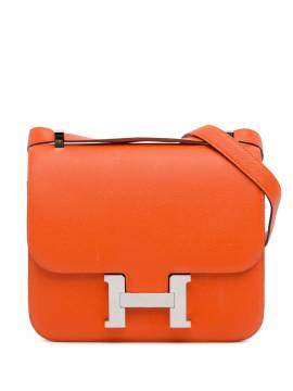 Hermès Pre-Owned 2016 Epsom Constance Umhängetasche 24cm - Orange von Hermès