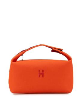 Hermès Pre-Owned 2017-2024 große Toile Bride A Brac Kosmetiktasche - Orange von Hermès