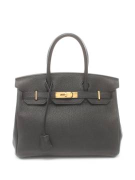 Hermès Pre-Owned 2017 Birkin 30 Handtasche - Schwarz von Hermès