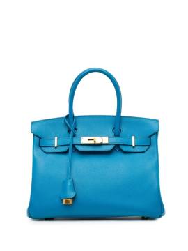 Hermès Pre-Owned 2017 Epsom Birkin Retourne Handtasche 30cm - Blau von Hermès