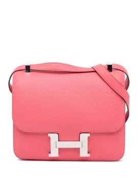 Hermès Pre-Owned 2017 Evercolor Constance 24 crossbody bag - Rosa von Hermès