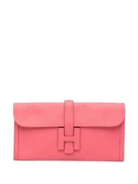 Hermès Pre-Owned 2017 Evercolor Jige Elan Clutch 29cm - Rosa von Hermès