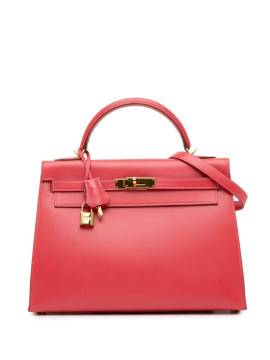 Hermès Pre-Owned 2017 Tadelakt Kelly Sellier 32 satchel - Rosa von Hermès