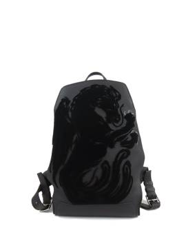 Hermès Pre-Owned 2020 Togo Chimeras Dragon Cityback Rucksack 27cm - Grau von Hermès