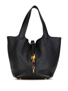 Hermès Pre-Owned 2021 Clemence Picotin Lock Handtasche 22cm - Schwarz von Hermès