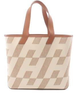 Hermès Pre-Owned 2021 H en Biais GM Tote Bag - Braun von Hermès