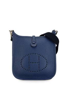 Hermès Pre-Owned 2022 Clemence Evelyne TPM crossbody bag - Blau von Hermès