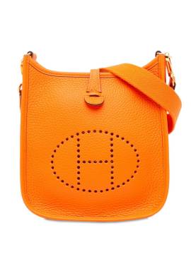 Hermès Pre-Owned 2023 Clemence Evelyne TPM Umhängetasche 16cm - Orange von Hermès