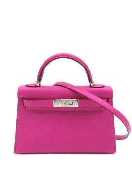 Hermès Pre-Owned 2023 mini Kelly Sellier Handtasche - Rosa von Hermès