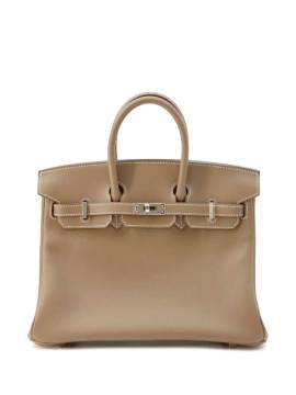 Hermès Pre-Owned 2024 Swift Birkin Retourne Handtasche 25cm - Braun von Hermès