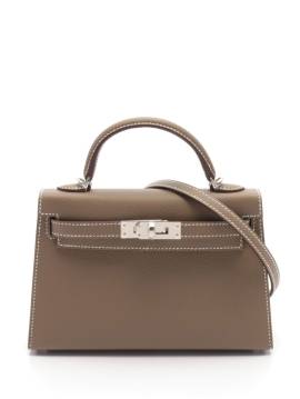 Hermès Pre-Owned 2024 mini Kelly II Handtasche - Braun von Hermès