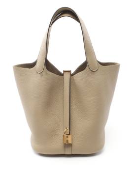 Hermès Pre-Owned 2024 pre-owned PM Picotin Lock Shopper - Nude von Hermès