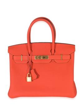 Hermès Pre-Owned Pre-owned Birkin Handtasche 30cm - Orange von Hermès