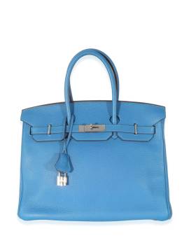 Hermès Pre-Owned Birkin 35 Handtasche - Blau von Hermès