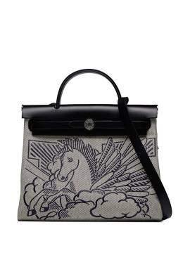 Hermès Pre-Owned Pre-owned Limited Edition 'Herbag 31 Pegasus' Handtasche - Grau von Hermès